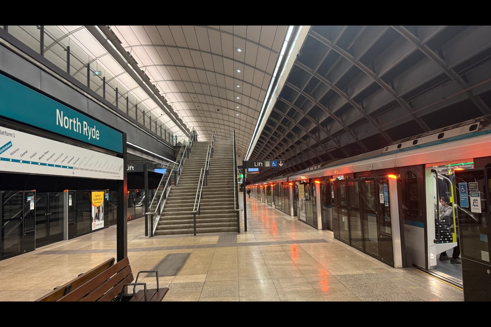 North Ryde Metro Station — a short walk from 32 Delhi Road.